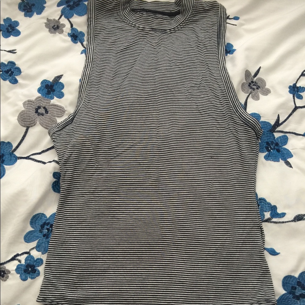 Stripped body suit